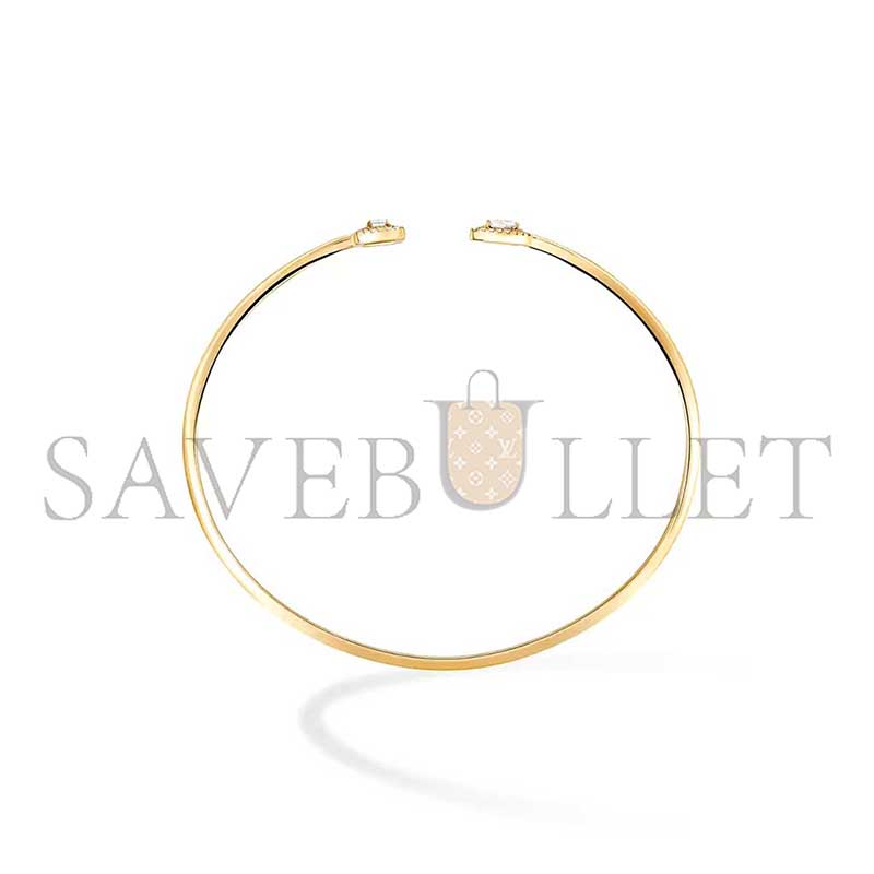 MESSIKA JONC FLEX TOI & MOI MY TWIN 0,15CT X2 BRACELET DIAMANT OR JAUNE 07222-YG